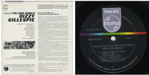 Dizzy Gillespie The Cool World vinyl LP album (LP record) US DB5LPTH360753