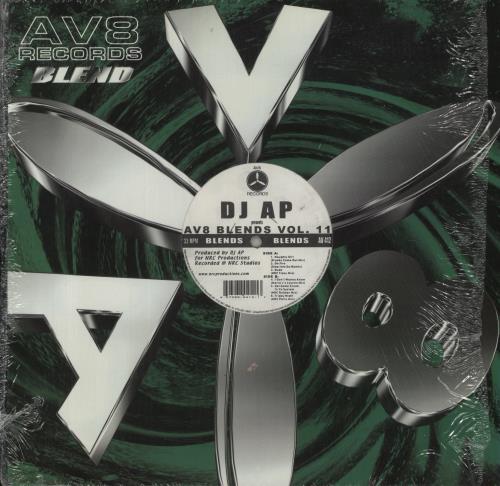 DJ A.P. AV8 Blends Vol. 11 12" vinyl single (12 inch record / Maxi-single) US 7PB12AV856541