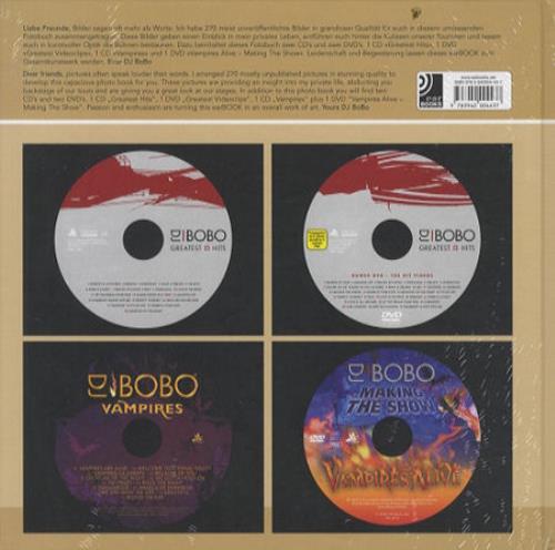 DJ Bobo Magic Moments 4-CD album set German DJB4CMA439915