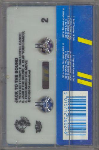 DJ Fast Eddie Jack To The Sound cassette album UK D4ACLJA771017