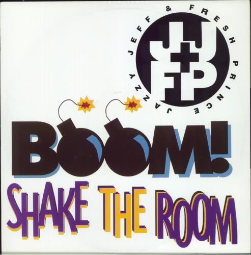 DJ Jazzy Jeff & The Fresh Prince Boom! Shake The Room 12" vinyl single (12 inch record / Maxi-single) UK JAZ12BO195849