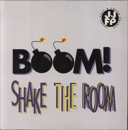 DJ Jazzy Jeff & The Fresh Prince Boom Shake The Room 12" vinyl single (12 inch record / Maxi-single) UK JAZ12BO56776