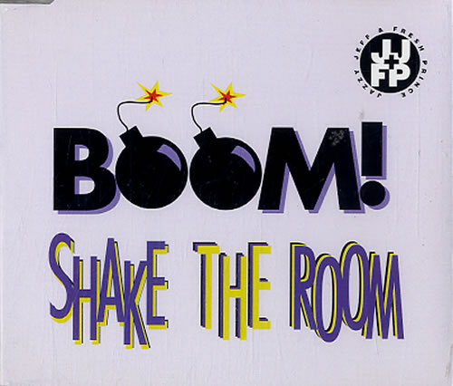 DJ Jazzy Jeff & The Fresh Prince Boom Shake The Room CD single (CD5 / 5") UK JAZC5BO63532
