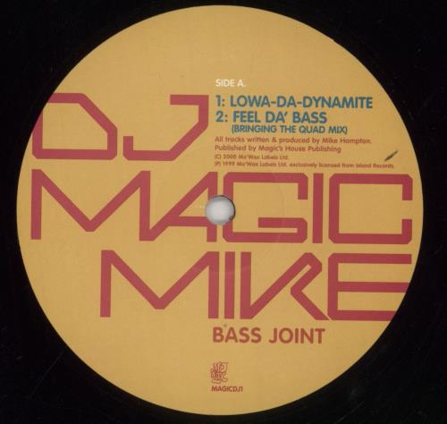DJ Magic Mike Bass Joint 12" vinyl single (12 inch record / Maxi-single) UK 6NB12BA856615