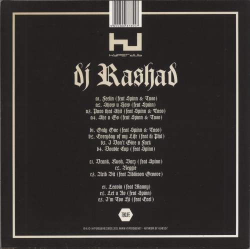 DJ Rashad Double Cup 2-LP vinyl record set (Double LP Album) UK 89C2LDO866690
