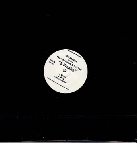 DJ Shadow 3 Freaks 12" vinyl single (12 inch record / Maxi-single) US D.S12FR353003