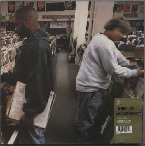DJ Shadow Endtroducing - Insert 2-LP vinyl record set (Double LP Album) UK D.S2LEN644736