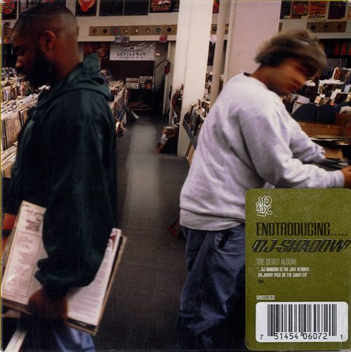 DJ Shadow Entroducing CD album (CDLP) UK D.SCDEN604386