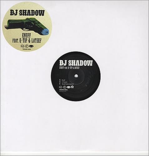 DJ Shadow Enuff 12" vinyl single (12 inch record / Maxi-single) UK D.S12EN384969