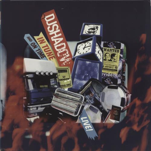 DJ Shadow In Tune And On Time 2-LP vinyl record set (Double LP Album) US D.S2LIN657182