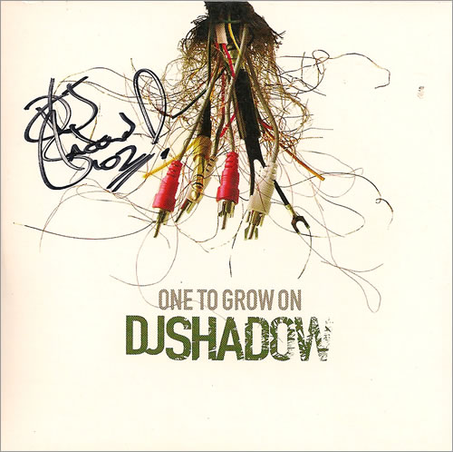 DJ Shadow One To Grow On - Autographed CD album (CDLP) US D.SCDON486953