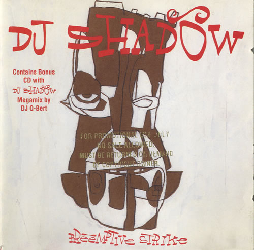 DJ Shadow Preemptive Strike 2 CD album set (Double CD) US D.S2CPR462138