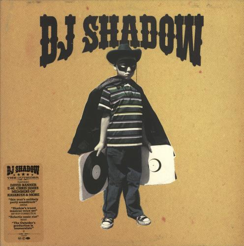 DJ Shadow The Outsider 2-LP vinyl record set (Double LP Album) UK D.S2LTH373171