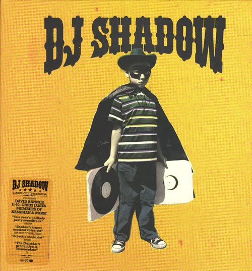 DJ Shadow The Outsider 2-LP vinyl record set (Double LP Album) UK D.S2LTH553884