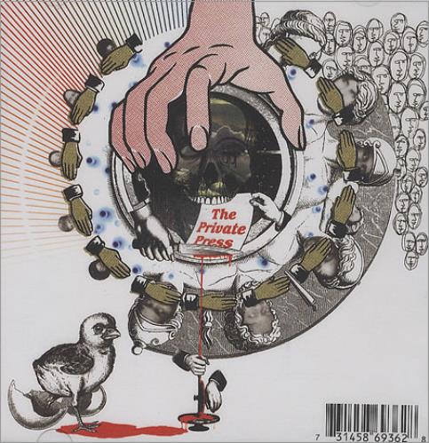 DJ Shadow The Private Press 2 CD album set (Double CD) European D.S2CTH375304