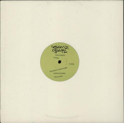 DJ Wally Posi Purple EP 12" vinyl single (12 inch record / Maxi-single) US 9LJ12PO868884