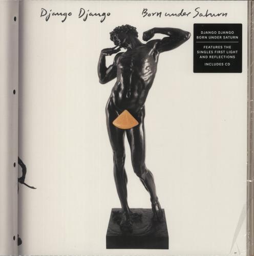 Django Django Born Under Saturn + CD 2-LP vinyl record set (Double LP Album) UK E2K2LBO798660