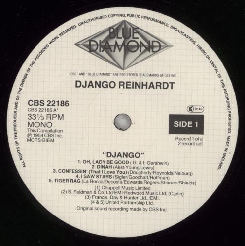 Django Reinhardt Django - Swing It Lightly 2-LP vinyl record set (Double LP Album) UK DR12LDJ707601
