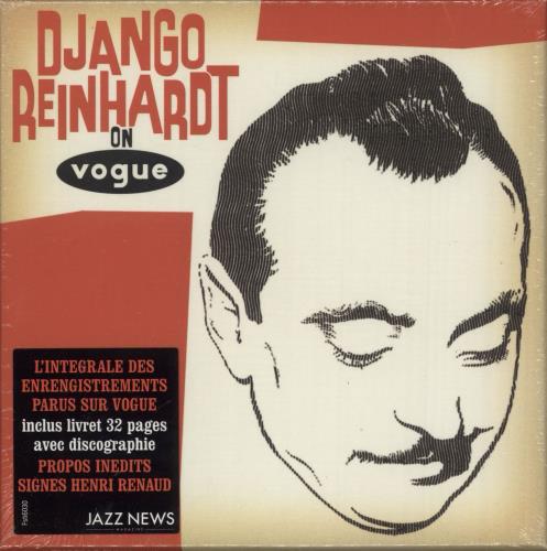 Django Reinhardt Django Reinhardt On Vogue (1934 - 1951) - Sealed CD Album Box Set French DR1DXDJ736604
