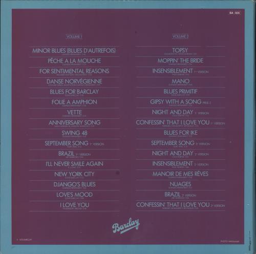 Django Reinhardt Django Story 2-LP vinyl record set (Double LP Album) French DR12LDJ732720