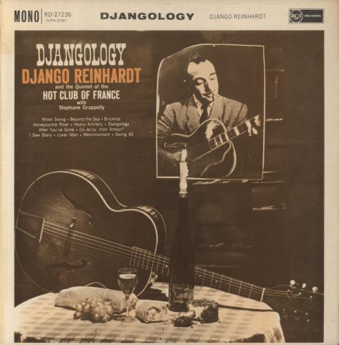 Django Reinhardt Djangology - 1st vinyl LP album (LP record) UK DR1LPDJ451489