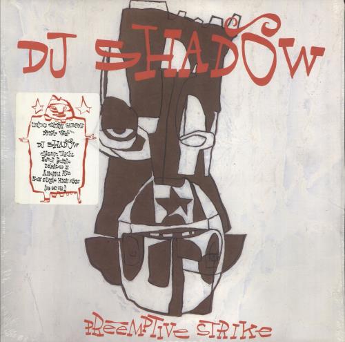 DJ Shadow Pre-Emptive Strike - Sealed 2-LP vinyl record set (Double Album) US D.S2LPR210530