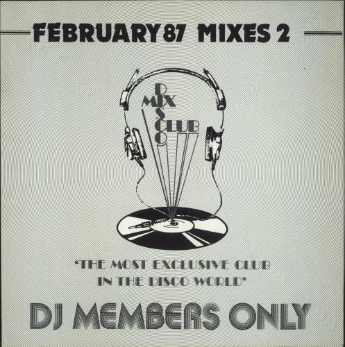 DMC February 87 - Mixes 2 12" vinyl single (12 inch record / Maxi-single) UK DZ-12FE830222