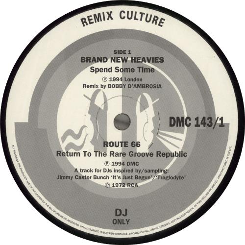 DMC Remix Culture 143 12" vinyl single (12 inch record / Maxi-single) UK DZ-12RE701758