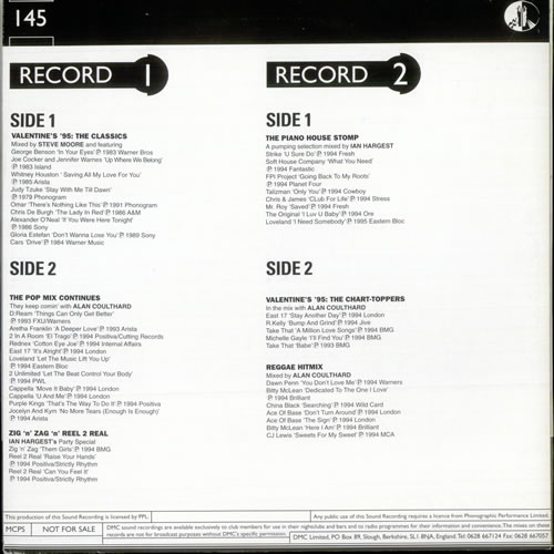 DMC The Mixes 145 12" vinyl single (12 inch record / Maxi-single) UK DZ-12TH510356