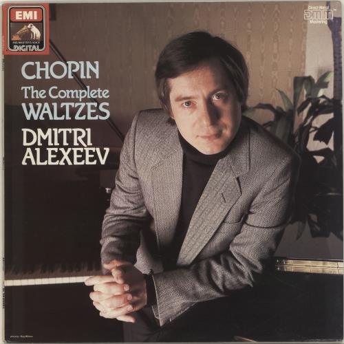 Dmitri Alexeev Chopin Waltzes vinyl LP album (LP record) UK H1JLPCH700645