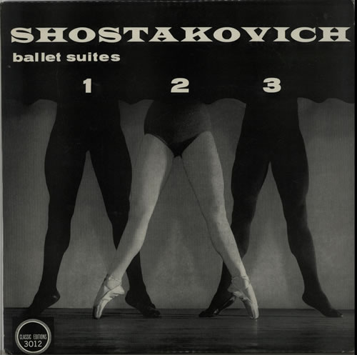 Dmitri Shostakovich Ballet Suites vinyl LP album (LP record) US S4ILPBA632466