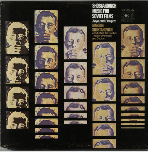 Dmitri Shostakovich Music for Soviet Films vinyl LP album (LP record) US S4ILPMU525063