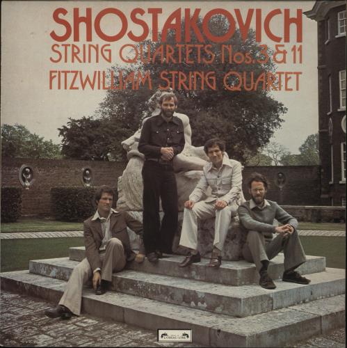 Dmitri Shostakovich Shostakovich: String Quartets Nos. 3 & 11 vinyl LP album (LP record) UK S4ILPSH880050