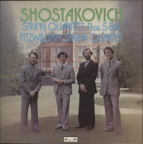 Dmitri Shostakovich Shostakovich: String Quartets Nos. 5 & 6 vinyl LP album (LP record) UK S4ILPSH880053