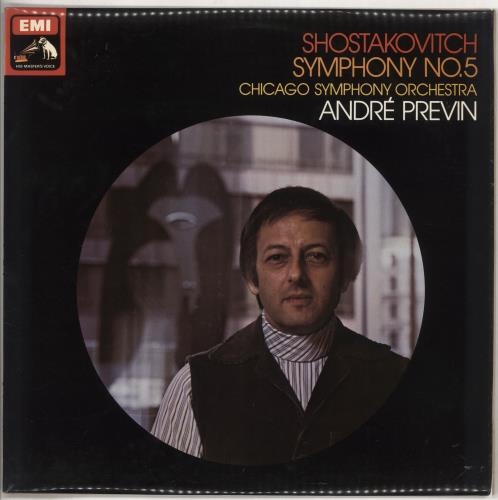 Dmitri Shostakovich Symphony No. 5 - 2nd vinyl LP album (LP record) UK S4ILPSY737435