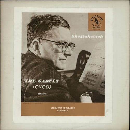 Dmitri Shostakovich The Gadfly vinyl LP album (LP record) US S4ILPTH632960
