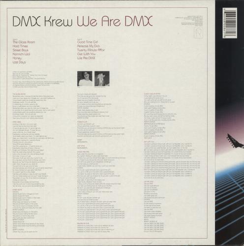 DMX Krew We Are DMX vinyl LP album (LP record) UK 9W9LPWE871063
