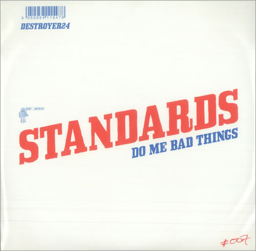 Do Me Bad Things Standards EP 7" vinyl single (7 inch record / 45) UK DB607ST339035