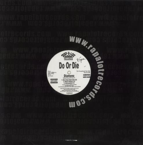Do Or Die Diamenz 12" vinyl single (12 inch record / Maxi-single) US 70B12DI856679