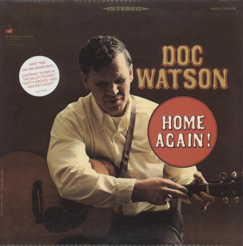 Doc Watson Home Again! - 180gm vinyl LP album (LP record) US DOCLPHO881171