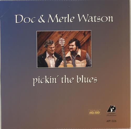 Doc Watson Pickin' The Blues - 180gm vinyl LP album (LP record) US DOCLPPI713128