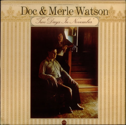 Doc Watson Two Days In November vinyl LP album (LP record) US DOCLPTW549411