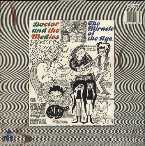 Doctor & The Medics The Miracle Of The Age 12" vinyl single (12 inch record / Maxi-single) UK D&M12TH654626