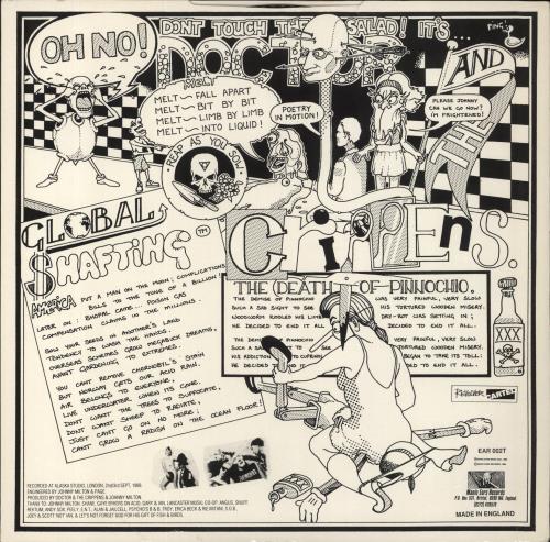 Doctor And The Crippens Avant Gardening 12" vinyl single (12 inch record / Maxi-single) UK D4C12AV859953