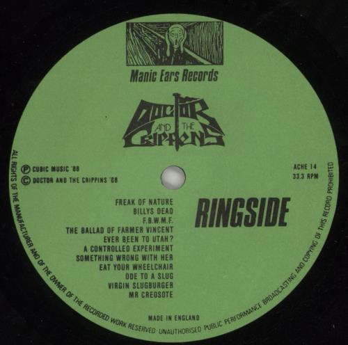 Doctor And The Crippens Fired From The Circus vinyl LP album (LP record) UK D4CLPFI525616