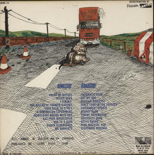 Doctor And The Crippens Fired From The Circus vinyl LP album (LP record) UK D4CLPFI525616