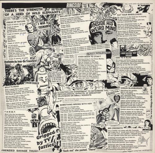 Doctor And The Crippens Fired From The Circus vinyl LP album (LP record) UK D4CLPFI525616