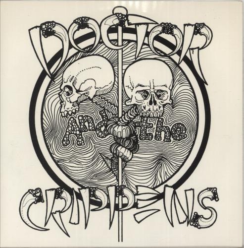 Doctor And The Crippens Live - Blue Vinyl 7" vinyl single (7 inch record / 45) UK D4C07LI869987
