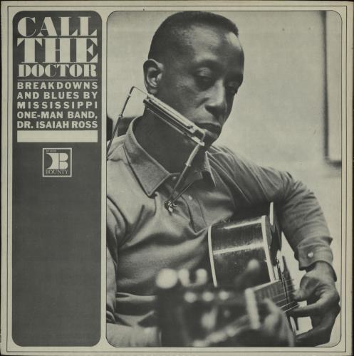 Doctor Ross Call The Doctor vinyl LP album (LP record) UK D5CLPCA546292