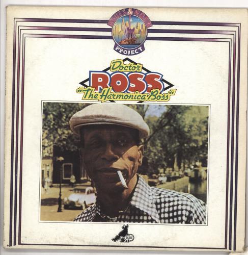 Doctor Ross The Harmonica Boss vinyl LP album (LP record) Italian D5CLPTH737241